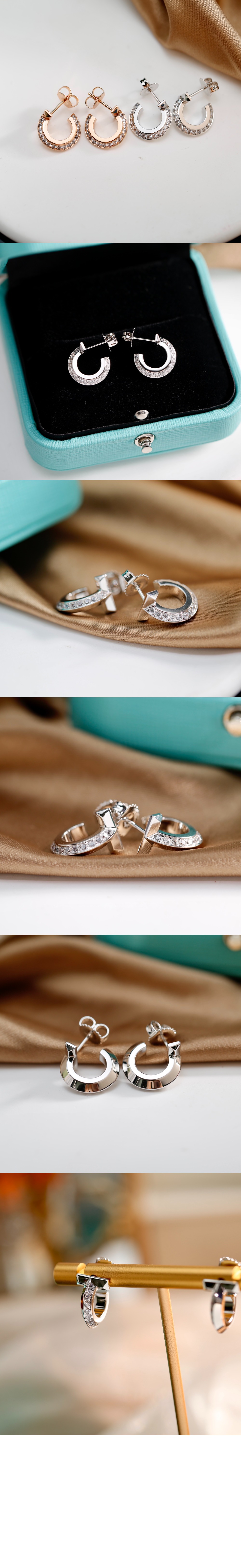 티파니앤코 T1 후프 귀걸이