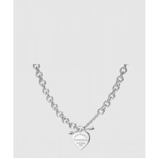 티파니앤코 러브스트럭 하트 태그 네크리스