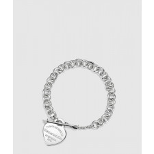 티파니앤코 러브스트럭 하트 태그 브레이슬릿