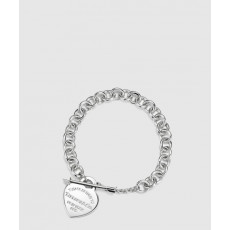 티파니앤코 러브스트럭 하트 태그 브레이슬릿