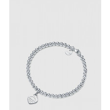 티파니앤코 하트 태그 비드 팔찌