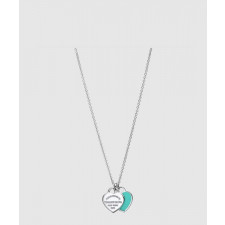 티파니앤코 더블 하트 태그 목걸이