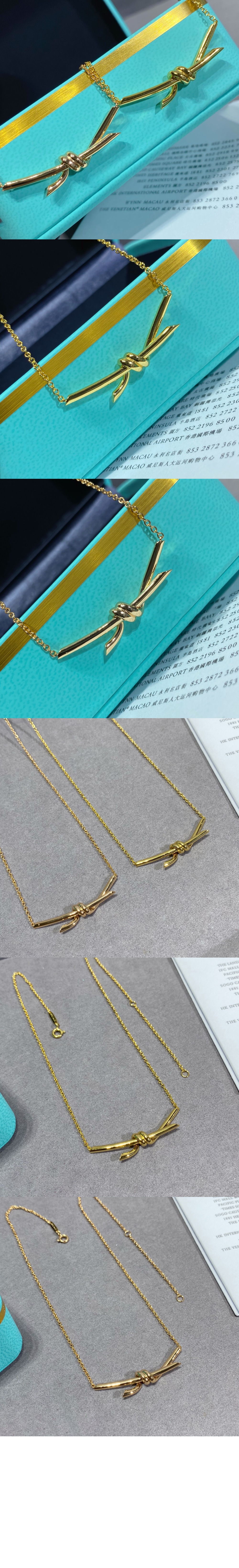 티파니앤코 노트 목걸이