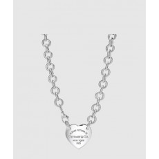 티파니앤코 하트 태그 목걸이