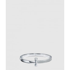 티파니앤코 T1 와이드 다이아몬드 힌지드 뱅글