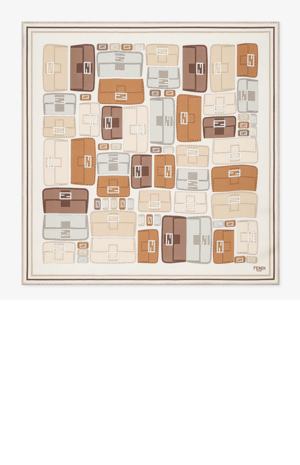 펜디 바게트 스카프