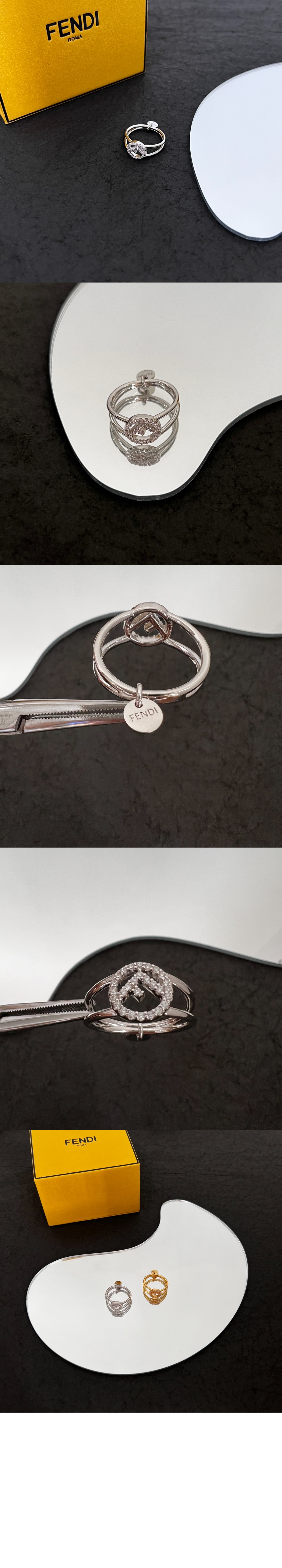 펜디 F Is 링 8AG930