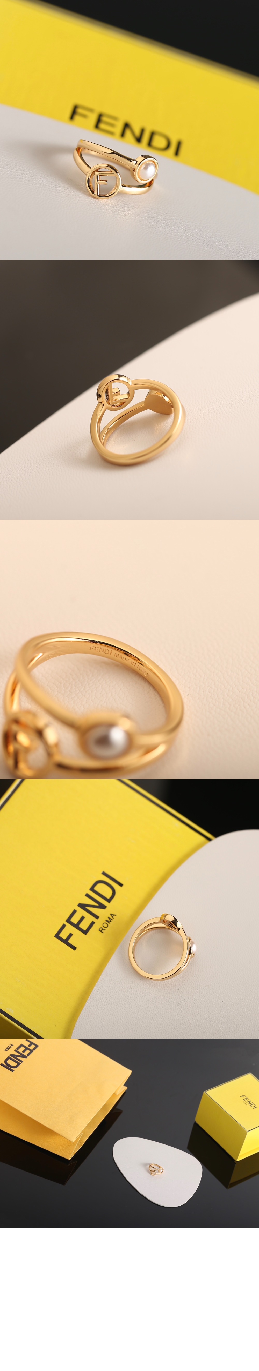 펜디 F is 링 8AK243