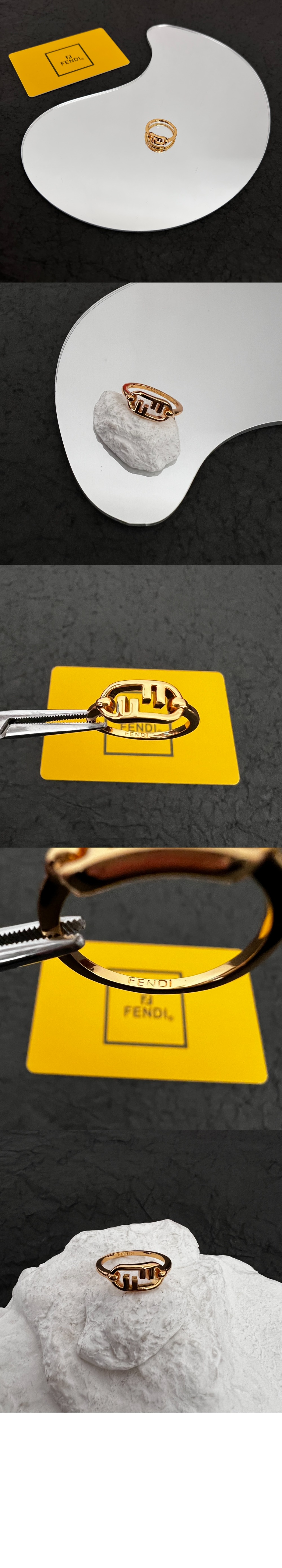 펜디 오’락 링 8AH323