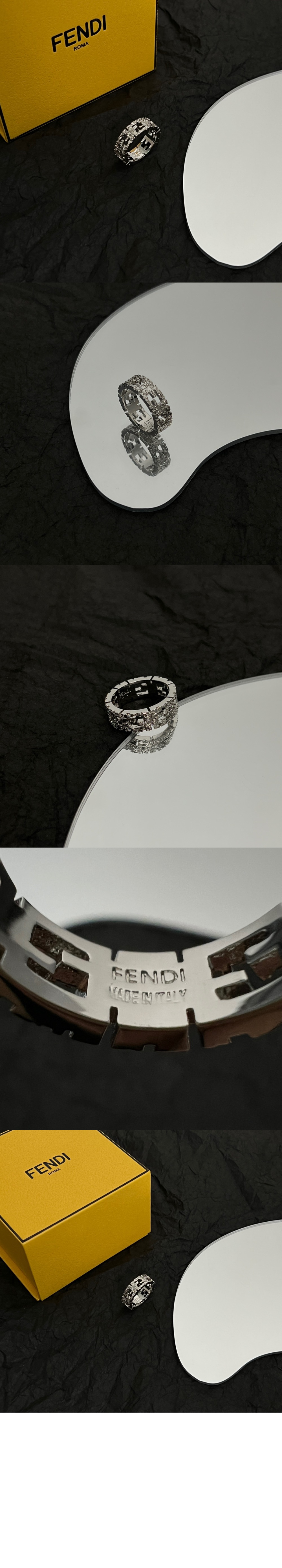 펜디 FF 링 7AJ656