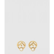 펜디 알파벳 F 이어링 8AK322