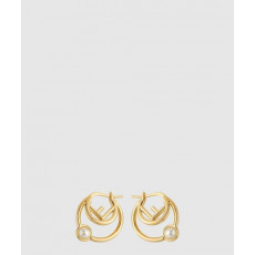 펜디 알파벳 F 이어링 8AK237