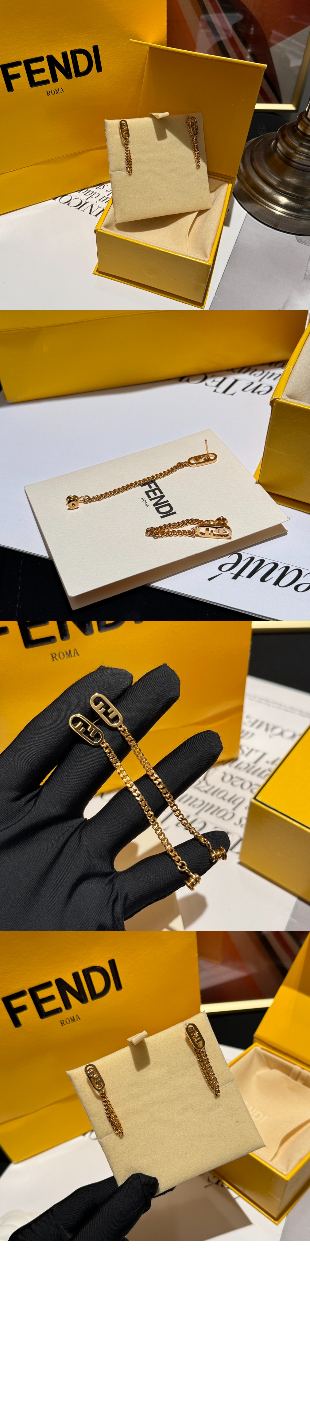 펜디 O’Lock 이어링 8AK569