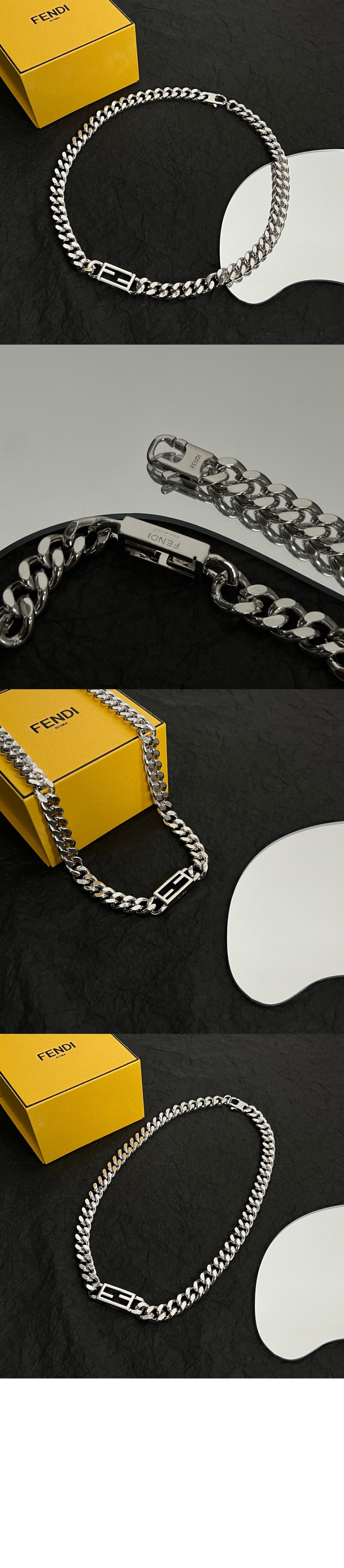 펜디 바게트 네크리스 7AJ540