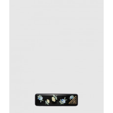 프라다 플렉시글라스 및 메탈 헤어 클립 1IF197