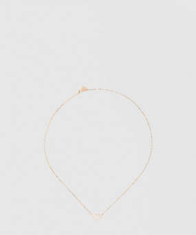 프라다 골드 미니 트라이앵글 목걸이 1JCA38