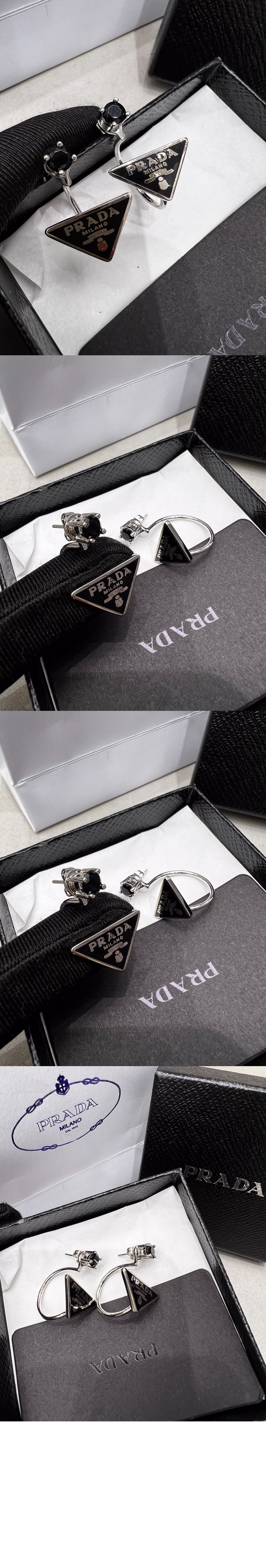 프라다 심볼 귀걸이 1JO754