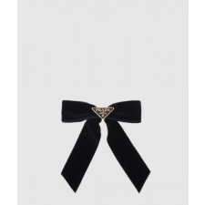 프라다 벨벳 헤어클립 1lF154