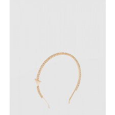 프라다 장식이 있는 브라스 헤어밴드 1IH048