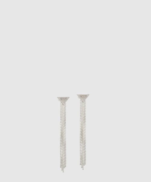 프라다 크리스탈 로고 주얼스 귀걸이 1JO773