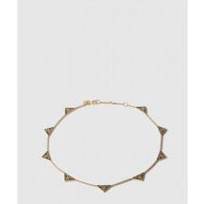 프라다 에나멜 메탈 목걸이 1IC081