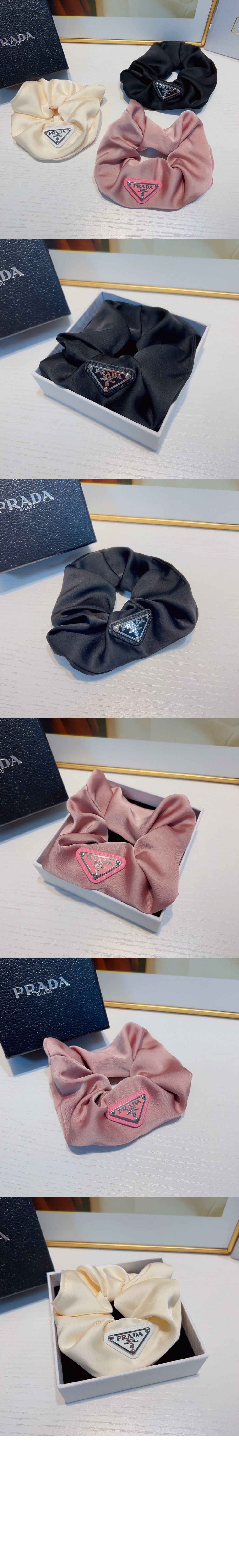 프라다 리나일론 스크런치 1IF015