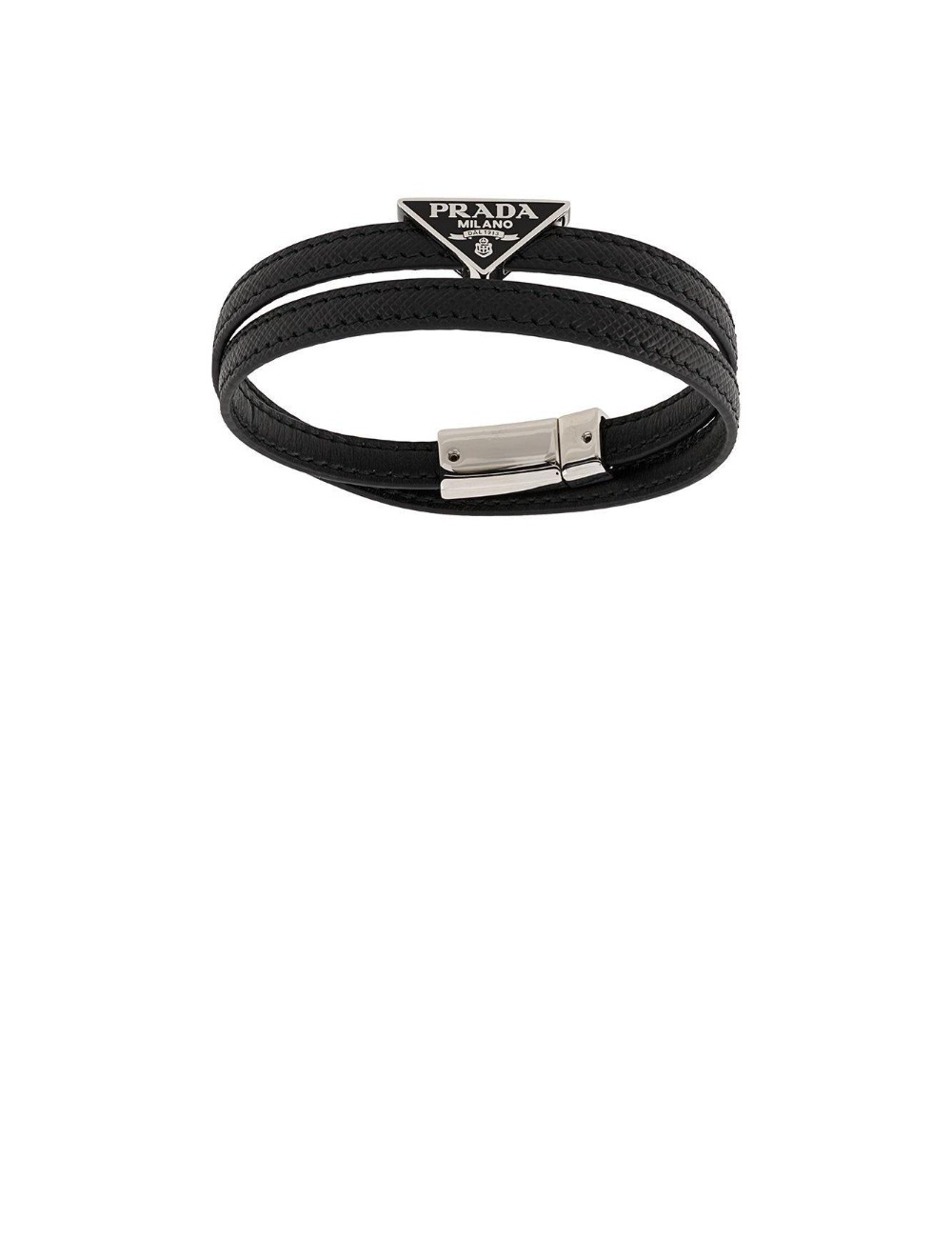 프라다 로고 장식 랩 브레이슬릿 2IB286