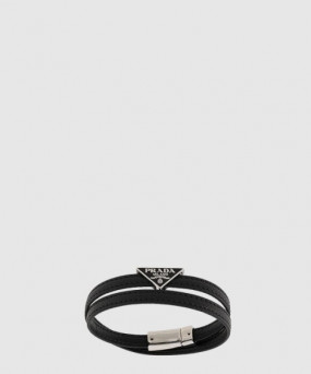 프라다 로고 장식 랩 브레이슬릿 2IB286