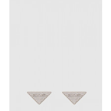 프라다 크리스털 로고 보석 지르콘 귀걸이 1JO768