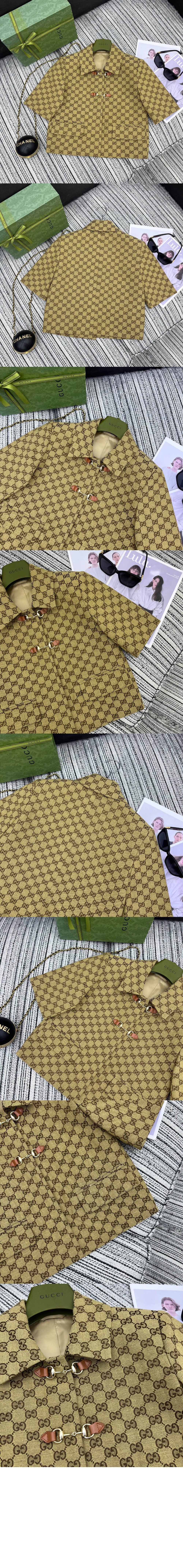 구찌 홀스빗 GG 캔버스 재킷