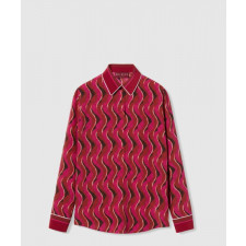 구찌 로고 프린트 셔츠 톱