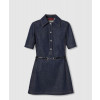 구찌 홀스빗 데님 미니 드레스