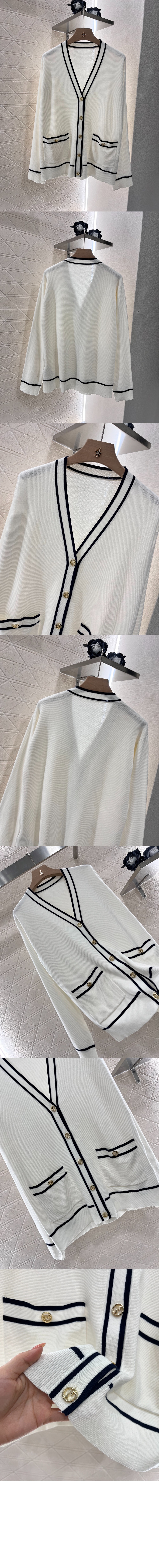 구찌 캐시미어 가디건