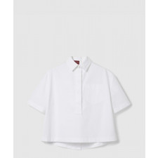 구찌 엠보싱 코튼 포플린 셔츠