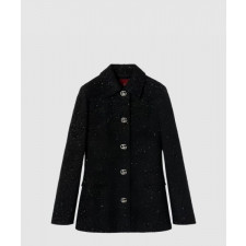 구찌 시퀸 라메 트위드 재킷