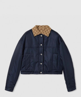 구찌 리버시블 개버딘 나일론 자켓