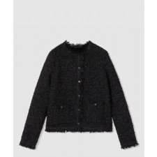 구찌 라메 우븐 가디건