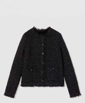 구찌 라메 우븐 가디건