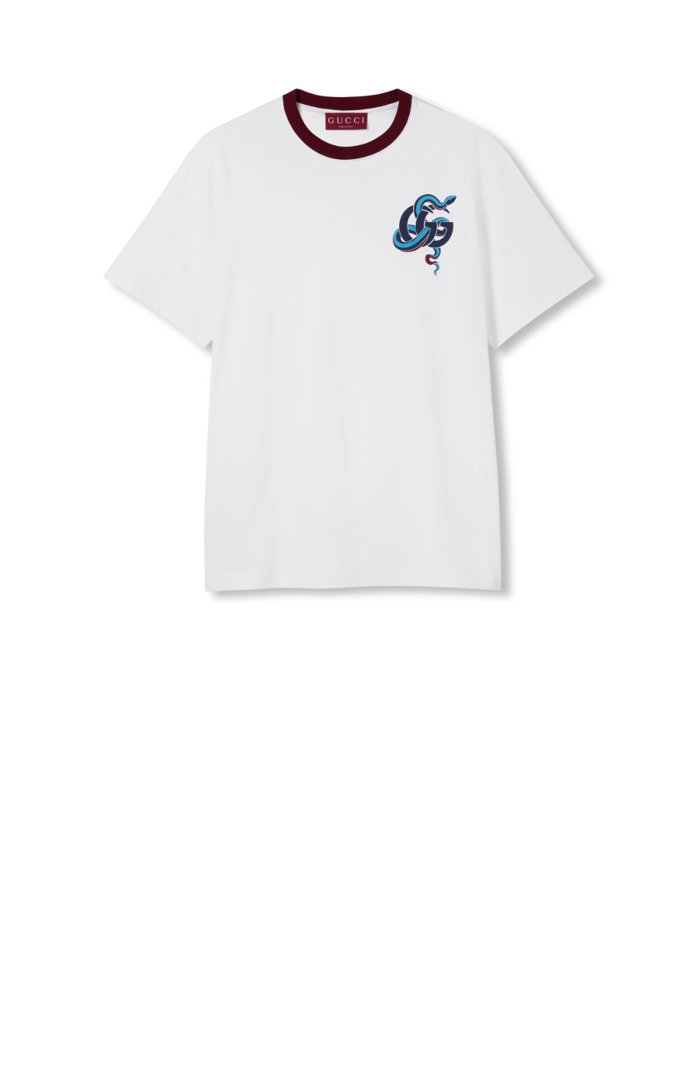 구찌 로고 프린트 반팔