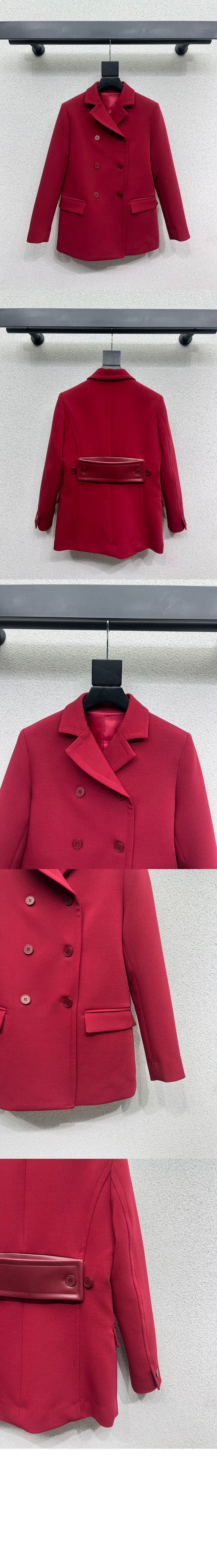 구찌 울 실크 캐디 재킷 마르탱게일