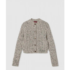 구찌 두꺼운 골지 울 가디건