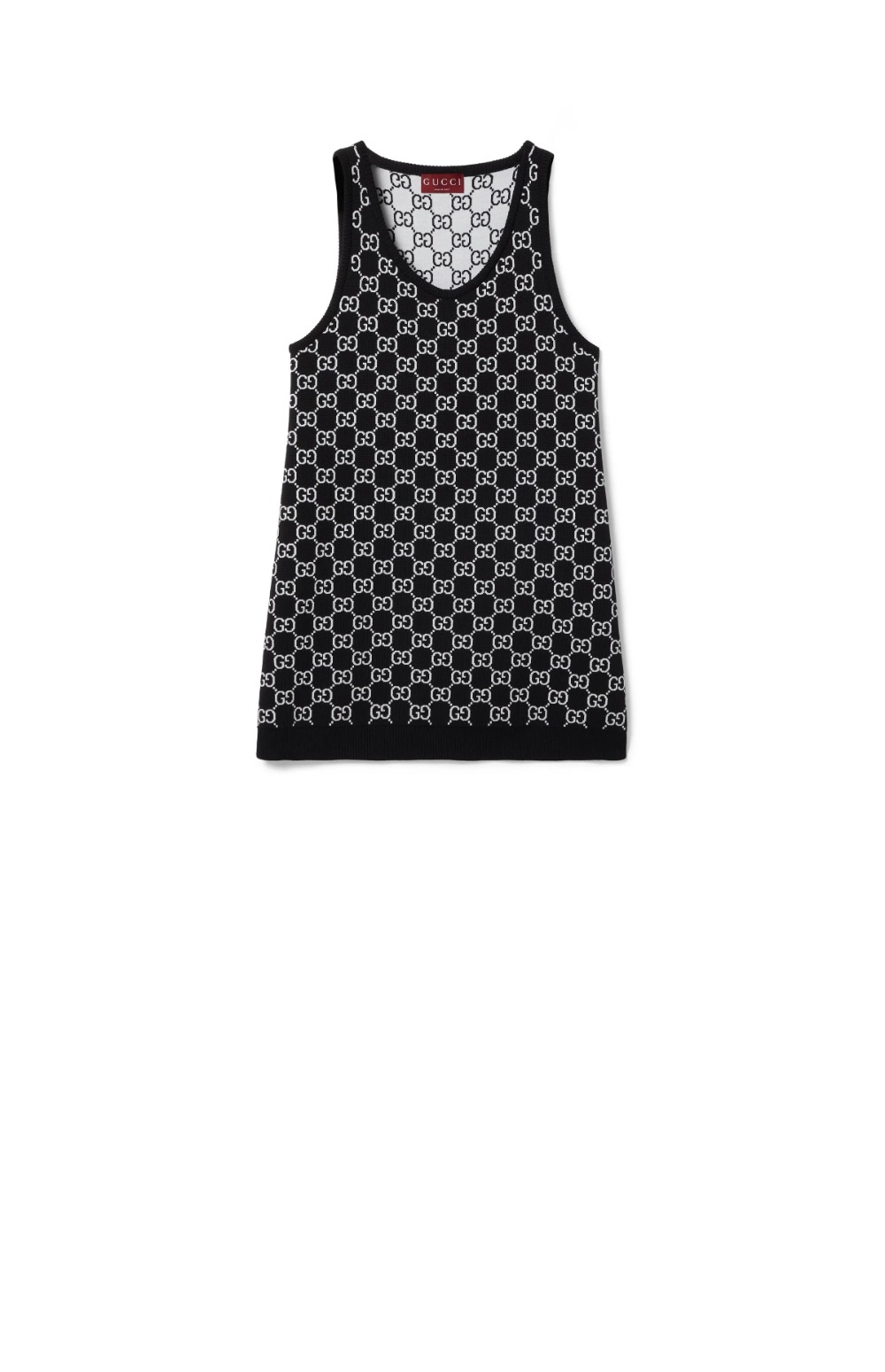 구찌 GG 울 자카드 미니 드레스