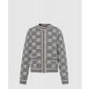 구찌 GG 울 부클레 자카드 가디건