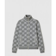 구찌 GG 부클레 스티치 자카드 가디건