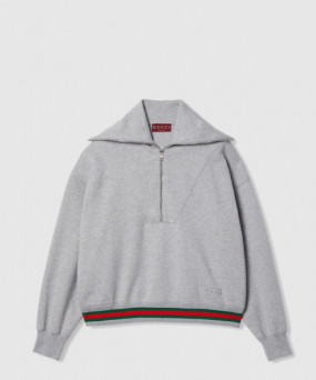 구찌 코튼 저지 스웨트셔츠 웹