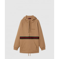 구찌 코튼 오버사이즈 후드티셔츠