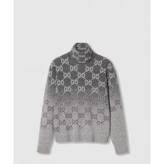 구찌 GG 그라데이션 울 자카드 스웨터