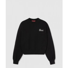 구찌 자수 코튼 저지 스웨트셔츠