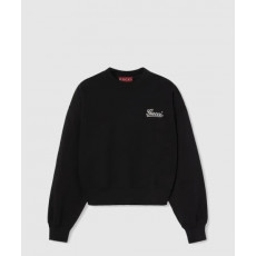 구찌 자수 코튼 저지 스웨트셔츠