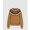 구찌 노르웨지안 울 자카드 스웨터